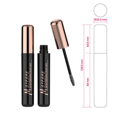 2019 cosmetic portable brow tube injections case empty mascara tube private label