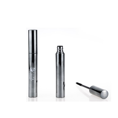 cosmetics casing empty mascara tubes 7ml silver thin brush mascara containers