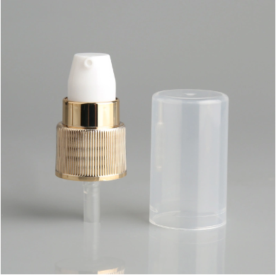 20/410 Full PP Cover Ribbed UV Outside Spring Cream Pump