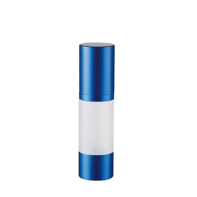 15ml, 30ml, 50ml blue color airless bottle