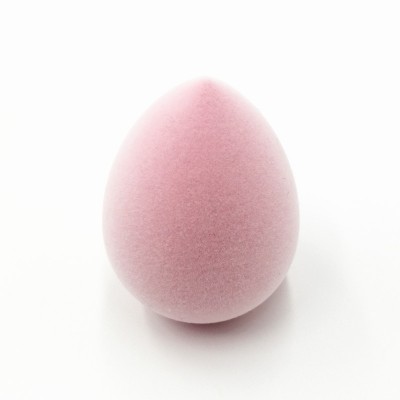 New Hottest Imported Floking Beauty Make Up Sponges Custom Oem Fuzzy Microfiber Makeup Sponge