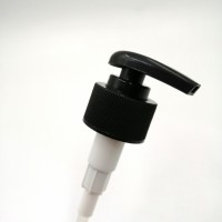 Unique black PP 28mm-410 lotion pump plastic cosmetic cream sprayer liquid pump dispenser