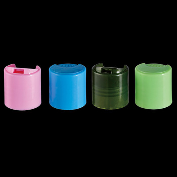 HOT SALES plastic 24/410 disc top cap,press top cap,disc press cap for lotion bottle