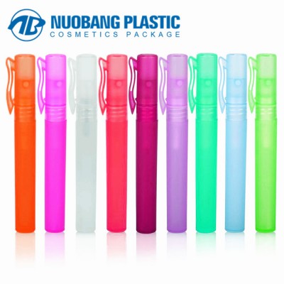 China Factory Custom Empty Cosmetic Plastic Tubes Perfume Atomizer Pen Mist Sprayer