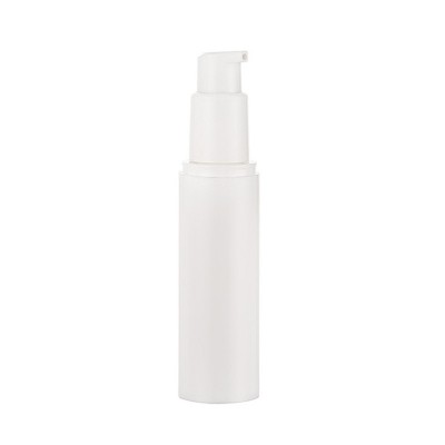 Customized recycle white airless bottle for cream