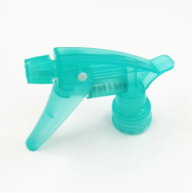 28mm Transparent Green Trigger Sprayer for Bottle