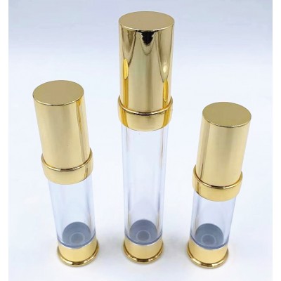 30ml 50ml 100ml gold Aluminum Airless Pump Bottle